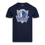 Imagem de Camiseta New Era Plus Size Regular Manga Curta Dallas Mavericks Logo