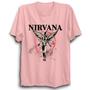 Imagem de Camiseta Nirvana Camisa unissex Rock And Roll Estampada Malha algodão Linha premium Ref27