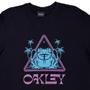 Imagem de Camiseta Oakley Psy Frog Triangle Print WT24 Blackout