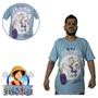 Imagem de Camiseta one piece luffy gear 5 gomu azul celeste gg