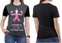 Imagem de Camiseta Outubro Rosa Feminina blusa Cinza