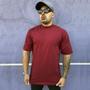 Imagem de Camiseta Oversized Masculina Camiseta Algodão Fio 30.1 Camisa Oversized Lisa