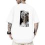 Imagem de Camiseta Oversized Masculina Estampa Intense Feelings Estilo Street wear Confortável Leve e Macia