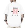 Imagem de Camiseta Oversized Masculina Estampada Pathetic Estilosa Camisa Streetwear Confortável