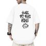 Imagem de Camiseta Oversized Masculina Hail to the King Moda Streetwear Esportiva Confortável Leve e Macia