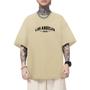 Imagem de Camiseta Oversized Masculina Los Angeles Camisa Estilo Streetwear Confortável Leve e Macia