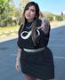 Imagem de Camiseta Oversized Plus Size Feminina Look Despojado Em Algodão