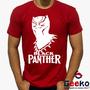 Imagem de Camiseta Pantera Negra 100% Algodão Wakanda Forever Black Panther Geeko