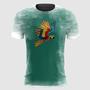 Imagem de Camiseta Papagaio Colorido Voando