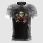 Imagem de Camiseta Papai Noel Jogando Vídeo-Game com Elfos