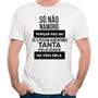 Imagem de Camiseta paquera namoro divertida tanta felicidade divertida