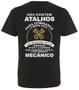 Imagem de Camiseta para mecânico,masculina,básica,100% algodão,estampada