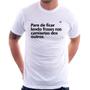 Imagem de Camiseta Pare de ficar lendo frases nas camisetas dos outros - Foca na Moda
