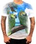 Imagem de Camiseta Pássaros Aves Papagaio 1