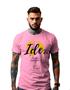 Imagem de Camiseta Personalizada  Estampa Ide Preguai Masculina Algodão Estampada Gola Careca Ref 14