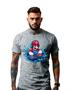 Imagem de Camiseta Personalizada  Estampa Mario DJ Masculina Algodão Estampada Gola Careca Ref 18