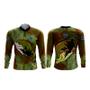 Imagem de Camiseta Pesca Proteção Solar Infantil Ao Adulto X4 Tambaqui