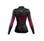 Imagem de Camiseta Pesca Uv50 Mar Negro Feminina Premium Escamada Rosa - Tam M