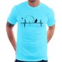 Imagem de Camiseta Pescador Batimentos Cardíacos - Foca na Moda