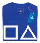 Imagem de Camiseta Playstation Symbols Oficial Moda Gamer