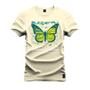 Imagem de Camiseta Plus Size Algodão Premium T-Shirt Butterfly