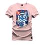 Imagem de Camiseta Plus Size Algodão Premium T-Shirt Drew Astronauta