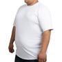 Imagem de camiseta plus size básica 100% algodão varias cores
