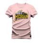 Imagem de Camiseta Plus Size Confortável Premium Estampada Michigan Stadiun