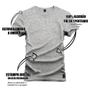 Imagem de Camiseta Plus Size Estampada Algodão Premium Confortável Caveira Usando Coroa