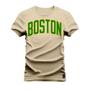 Imagem de Camiseta Plus Size Estampada Premium Algodão Boston