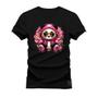 Imagem de Camiseta Plus Size Forma Grande 30.1 Penteada Estampada Panda Swag