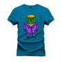 Imagem de Camiseta Plus Size Forma Grande Confortável Estampa Digital Frank Style Estiloso