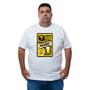 Imagem de Camiseta Plus Size Masculina Algodao Estampa Cerveja É Que Nem Banho Com Abridor De Garrafas