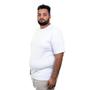 Imagem de Camiseta Plus Size Masculina Lisa Algodão