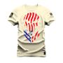 Imagem de Camiseta Plus Size Premium Estampada Algodão 30.1 American Star