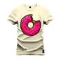 Imagem de Camiseta Plus Size Premium Estampada Rosquinha Mordinha