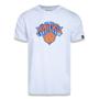 Imagem de CAMISETA PLUS SIZE REGULAR MANGA CURTA NEW YORK KNICKS LOGO BRANCO PRETO New Era