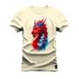 Imagem de Camiseta Plus Size T-Shirt Algodão Premium 30.1 Dragon Style