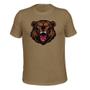 Imagem de Camiseta Plus Size T-Shirt Tecido Macio Urso Rugindo