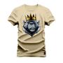 Imagem de Camiseta Plus Size Unissex 100% Algodão Estampada Premium King OF Gorila