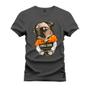 Imagem de Camiseta Plus Size Unissex Algodão 100% Algodão Cool Dog