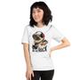 Imagem de Camiseta Plus Size Unissex - Dog On The Rock