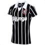 Imagem de Camiseta Polo Coimbra Corinthians Listrada Kalunga Feminina