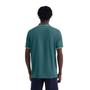 Imagem de Camiseta Polo Hering Masculina Super Cotton Com Bordado Verde