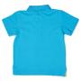 Imagem de Camiseta Polo Infantil Azul Turquesa Toffee - Nº02