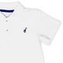 Imagem de Camiseta Polo Infantil Branca Toffee Nº 1