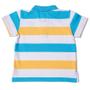 Imagem de Camiseta Polo Infantil Listrada Piquet Toffee - Nº01