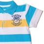 Imagem de Camiseta Polo Infantil Listrada Piquet Toffee - Nº06