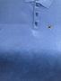 Imagem de Camiseta Polo Juvenil Masculina Tam 14 - Hering Degradee Malha Azul.