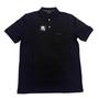 Imagem de Camiseta polo preta masculina marca pierre cardin com bolso